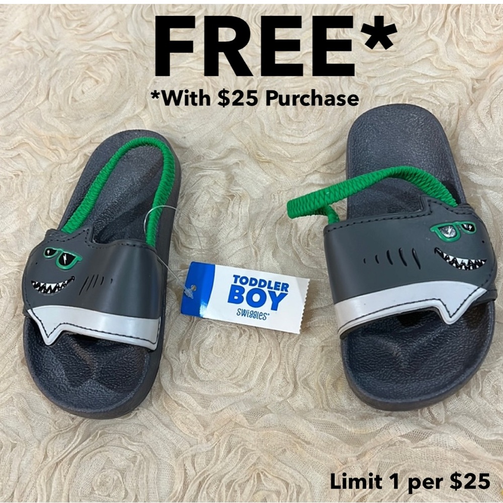 FREE* Swiggles Shark shoes size 10